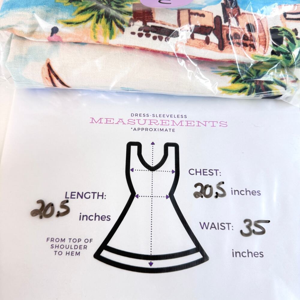 London Times Womens Halter Sun Dress Size 12 Linen Blend Beach Summer Resort - Picture 9 of 9